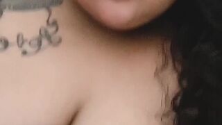 goddesskonata busty bitch massages her pussy and nipples