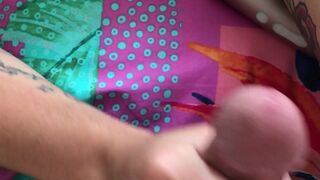 downundercple busty babe gently caresses her pussy