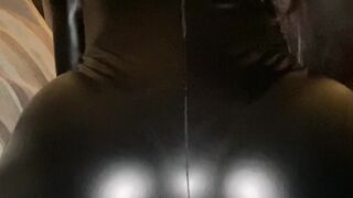 bakhar beautiful female in stockings with a toy spends time unforgettably