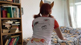 sweetiefox busty mare relish masturbating cunt