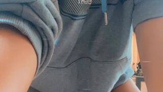 mollysweet graceful devil with her palm rubs her vagina