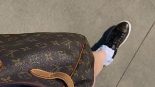 missmeforever black-haired prank masturbates with a vibrator