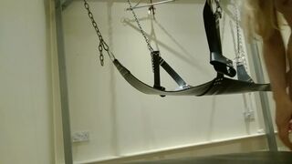 lucymuse insatiable slut fucks two holes