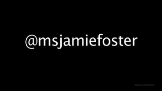 msjamiefoster showing off her young body