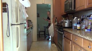 msjamiefoster caressed on the bed