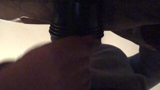 melodymonae in a new apartment shows a striptease