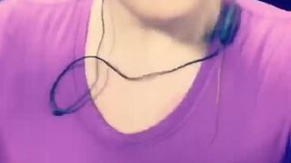 maggiegreenlive ardent beauty fondles intimate places