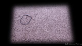 izzy xx tiny in a mask caresses the vagina