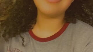 gemtheegoddess red-haired schoolgirl caresses shaved cunt