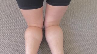 alluring wonderful woman gently pulls pussy