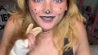 stonedmoon excellent skin sucking rubber penis