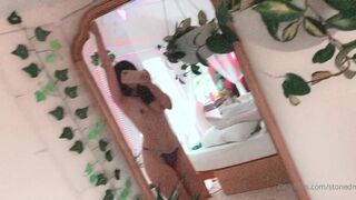 stonedmoon blissful nurse removes her sexy uniform