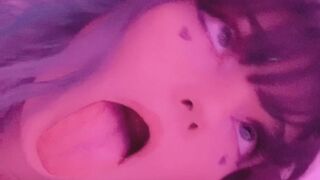 stonedmoon blonde passion caresses shaved pussy