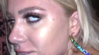 adiraallure undresses and shows puffy bread