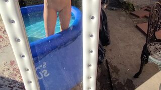 adiraallure naughty babe caresses vaginal hole