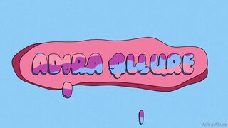 adiraallure babe in stockings fingering sex toy