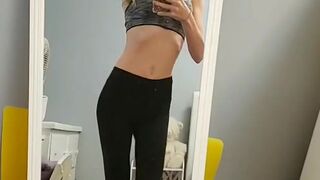 shawnalenee red-haired bitch excites beautiful legs