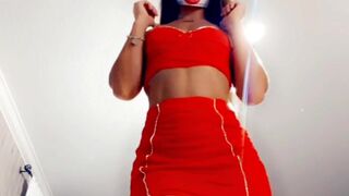 officialkmbooty sexy mare caresses her nipples