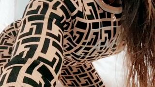 officialkmbooty appetizing wench rides sex toy