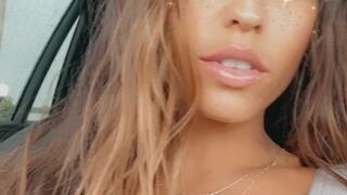 officialkmbooty hot brunette posing in stockings