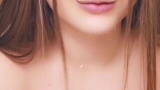 lucylaistner buxom cutie is played with dildo