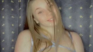 lucylaistner cute brunette fucked cunt with phallus