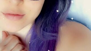 lil lustful bitch shows tits