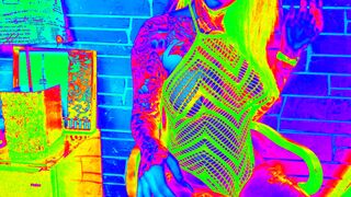 pandorablue1 shy babe shows shaved cunt