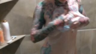 pandorablue1 sweet lady caresses pussy