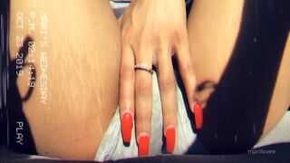 marilovee naughty babe puts big tits