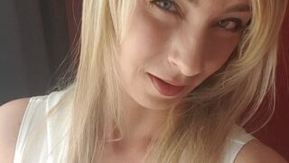 katy blissful nurse removes her sexy uniform