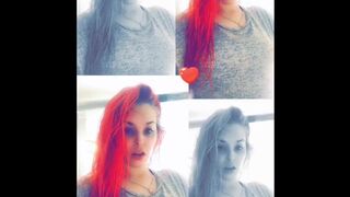 itsrandalin beautiful bitch fucks herself with a phallus