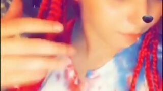 itsrandalin hot blonde girl masturbates cunt