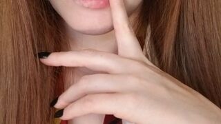 gingerasmr hot pussy pushes vagina