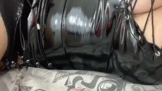 empresselliee breathtaking babe planting in a dildo