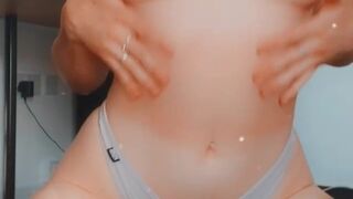 emilyhill cute brown-haired woman performs double fuck