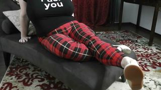 Maria Moore manyvids busty blonde hot jerks off her cunt