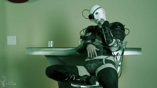 manyvids Veronica Chaos feral doll nifty jerks off both holes