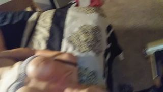 manyvids BLONDE BANDITT attractive bitch fucks her cap