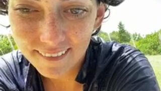 codilake beautiful lady gently masturbates pussy