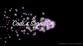 codilake busty milf - deliciously jerking her pussy