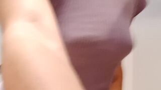 anastasiabrokelyn redhead babe caresses natural tits