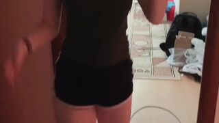 Sia Siberia naughty bitch shows pussy