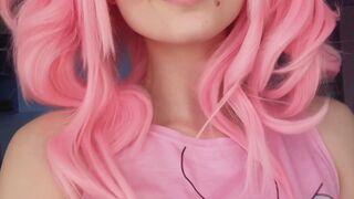 Sia Siberia teen black-haired chick talks coquettishly on camera