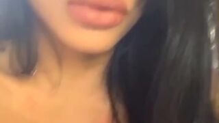 cjmiles onlyfans cute coquette strips in the kitchen