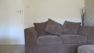 Penny Lee full breasted girl caresses shaved cunt