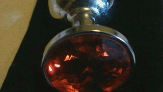 GamerGirlRoxy hot slut caresses big tits