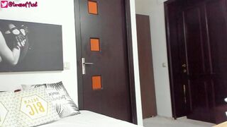 teressalove pretty bitch strips down to her panties