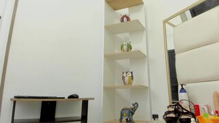 sexyzoe attractive model fucks pussy with sex toy