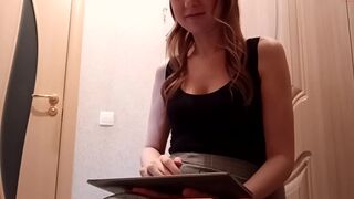 nympho_mmm stuck in the ass sex toy